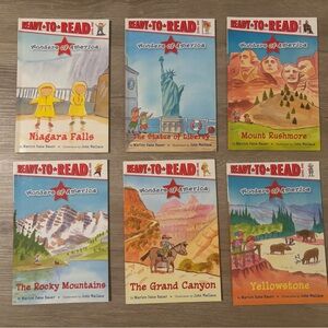 Ready-to-Read Wonders of America Book Set (6 books total)